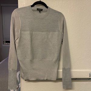 Rag & Bone Textured Crew Neck Sweater
